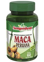 Ficha técnica e caractérísticas do produto Maca Peruana - Semprebom - 60 Cap -500 Mg