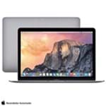Ficha técnica e caractérísticas do produto MacBook, Intel® Core M 1007U, 8GB, 256GB, Tela de 12, OS X Yosemite, Cinza Espacial - MJY32BZ/A