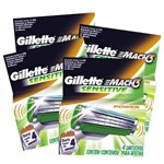 Ficha técnica e caractérísticas do produto Mach 3 Power Sensitive Gillette - Kit de Cartucho de Recarga