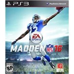 Ficha técnica e caractérísticas do produto Madden NFL 16 PS3
