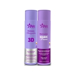 Ficha técnica e caractérísticas do produto Magic Color - Kit Shampoo 3D 300ml + Matizador Magic Power Efeito Pérola 300ml
