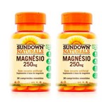 Magnésio 250mg - 2 Un de 30 Comprimidos - Sundown