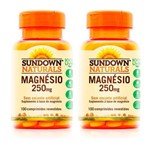 Magnésio 250mg - 2 Un de 100 Comprimidos - Sundown