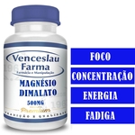 Ficha técnica e caractérísticas do produto Dimalato De Magnesio 500mg 120 Cápsulas
