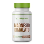 Ficha técnica e caractérísticas do produto Magnésio Dimalato 400Mg Cápsulas 60 Cápsulas