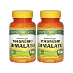 Ficha técnica e caractérísticas do produto Magnésio Dimalato 60 Cápsulas 700mg Unilife Kit 2 Unidades
