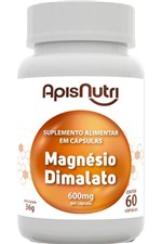Ficha técnica e caractérísticas do produto Magnésio Dimalato Apisnutri 60 Capsulas