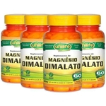 Ficha técnica e caractérísticas do produto Magnesio Dimalato Original 700mg 4 X 60 Cápsulas - Unilife