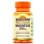 Ficha técnica e caractérísticas do produto Magnésio Sundown 250mg C/ 30 Comprimidos