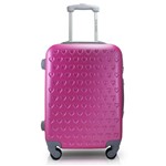 Ficha técnica e caractérísticas do produto Mala de Viagem Love Viagem ABS Pink - Jacki Design