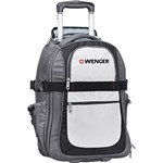 Ficha técnica e caractérísticas do produto Mala/Mochila de Viagem Bordo 2 Rodas Champel Wenger Cinza/Preta