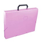 Ficha técnica e caractérísticas do produto Maleta A3 Dellosmile Rosa Pink