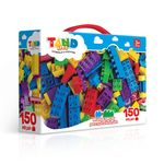 Ficha técnica e caractérísticas do produto Maleta Atividades Tand Kids 150 Blocos De Montar - Toyster