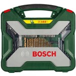 Ficha técnica e caractérísticas do produto Maleta de Ferramentas e Acessórios X Line com 103 Peças Bosch