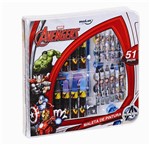 Ficha técnica e caractérísticas do produto Maleta de Pintura - Avengers 51 Itens - Molin