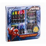 Ficha técnica e caractérísticas do produto Maleta de Pintura Square Spiderman - 51 Peças