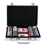 Ficha técnica e caractérísticas do produto Maleta de Poker com 200 Fichas Numeradas - Western