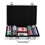 Ficha técnica e caractérísticas do produto Maleta de Poker com 200 Fichas Numeradas
