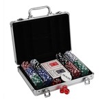 Ficha técnica e caractérísticas do produto Maleta de Poker Completa com 200 Fichas PK-200 - Western - Western