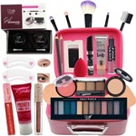 Ficha técnica e caractérísticas do produto Maleta Maquiagem Profissional Completa Ruby Rose