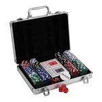 Ficha técnica e caractérísticas do produto Maleta Poker 200 Fichas Western
