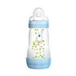 Ficha técnica e caractérísticas do produto Mamadeira Boys Easy Start First Bottle 260Ml Mam Azul
