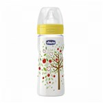 Ficha técnica e caractérísticas do produto Mamadeira Chicco Well Being 330ml 4+