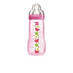 Ficha técnica e caractérísticas do produto Mamadeira Easy Active Fashion Bottle Girls 330ml MAM