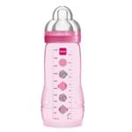 Ficha técnica e caractérísticas do produto Mamadeira Easy Active Fashion Bottle Mam (Rosa)
