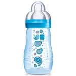 Ficha técnica e caractérísticas do produto Mamadeira Fashion Bottle 270Ml Mam Azul 4837