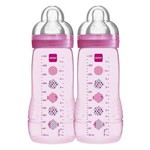 Ficha técnica e caractérísticas do produto Mamadeira Fashion Bottle Mam - 330ml Girls - Embalagem Dupla - 4844px