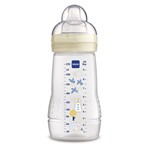 Ficha técnica e caractérísticas do produto Mamadeira Fashion Bottle Neutra - 270ml - MAM