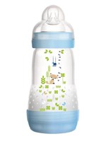 Ficha técnica e caractérísticas do produto Mamadeira First Bottle 260ml Azul MAM