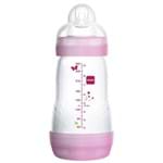 Ficha técnica e caractérísticas do produto Mamadeira First Bottle (260ml) Girls (2m+) Coelho - MAM