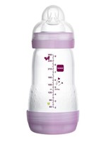 Ficha técnica e caractérísticas do produto Mamadeira First Bottle 260ml Rosa MAM