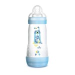 Ficha técnica e caractérísticas do produto Mamadeira First Bottle Anti-cólica e Auto-esterilizável 320ml Menino - Mam
