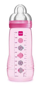 Ficha técnica e caractérísticas do produto Mamadeira Mam Easy Active Fashion Bottle Rosa 330ml 4m+