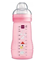 Ficha técnica e caractérísticas do produto Mamadeira Mam Fashion Bottle - 270ml Rosa