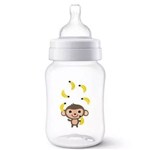 Mamadeiras Anti-Colic Clássica Macaco 260ml Philips Avent - Philips Avent