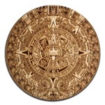 Ficha técnica e caractérísticas do produto Mandala Decorativa Pedra do Sol Asteca (calendario Maia), Pirografado a LASER, MDF Cru