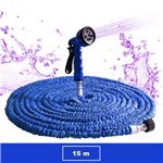 Ficha técnica e caractérísticas do produto Mangueira Flexivel Expansivel 15 Metros - Azul - GT187-BL - Lorben