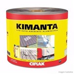 Ficha técnica e caractérísticas do produto Manta Aluminizada Asfaltica 10cm 10m Kimanta Ciplak