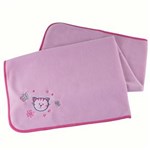 Ficha técnica e caractérísticas do produto Manta Bebê Lepper Fleece Mini Colorê - Rosa