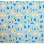 Ficha técnica e caractérísticas do produto Manta cobertor bebe microfibra 90 x 110 cm zoo