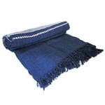 Ficha técnica e caractérísticas do produto Manta Cobertor para Cama e Sofá Gigante Azul