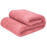 Ficha técnica e caractérísticas do produto Manta Cobertor Casal 100% Microfibra Flannel 180G/m - Coral
