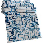 Ficha técnica e caractérísticas do produto Manta King Micro HD Printed Labirinto Azul - Corttex Casa