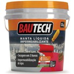 Ficha técnica e caractérísticas do produto Manta Líquida Impermeabilizante Cinza para Concreto 12kg - 43 - Bautech
