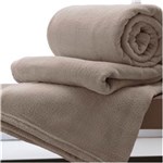 Ficha técnica e caractérísticas do produto Manta Microfibra Casal Flannel Soft Home Design Corttex - Bege