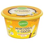 Ficha técnica e caractérísticas do produto Manteiga de Coco C/ Sal Sabor Manteiga 200g - QualiCôco - Qualicoco